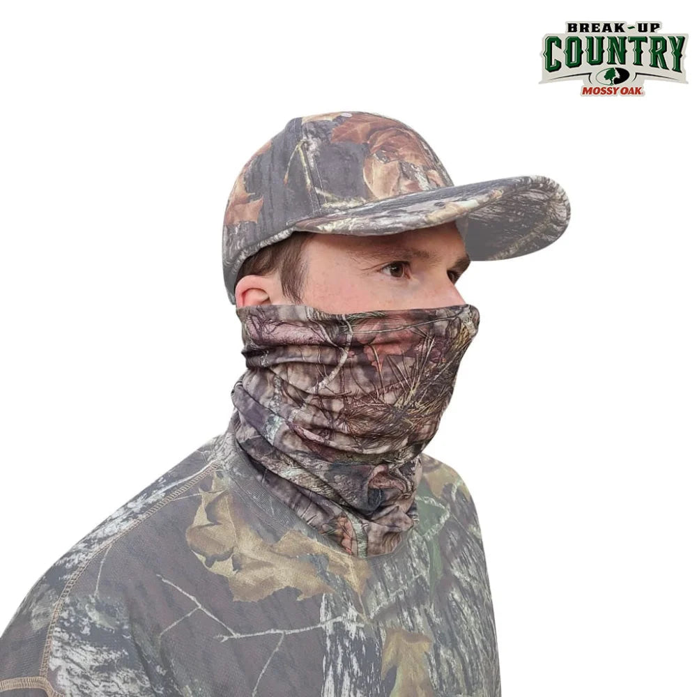 Face Mask Gaiter (Mossy Oak and Realtree One Size Fits All) 