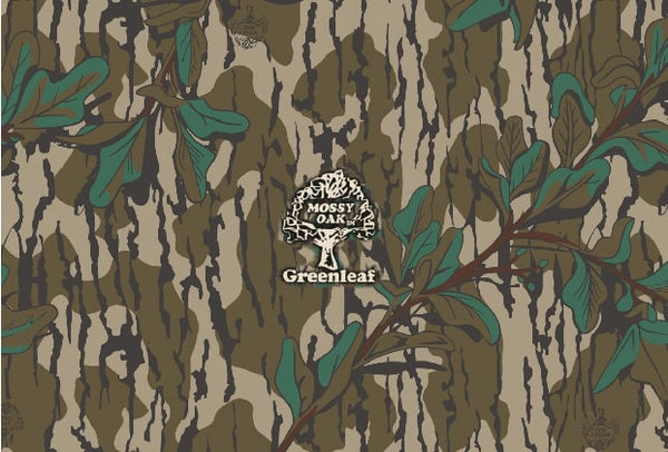 Mossy Oak Greenleaf camo swatch