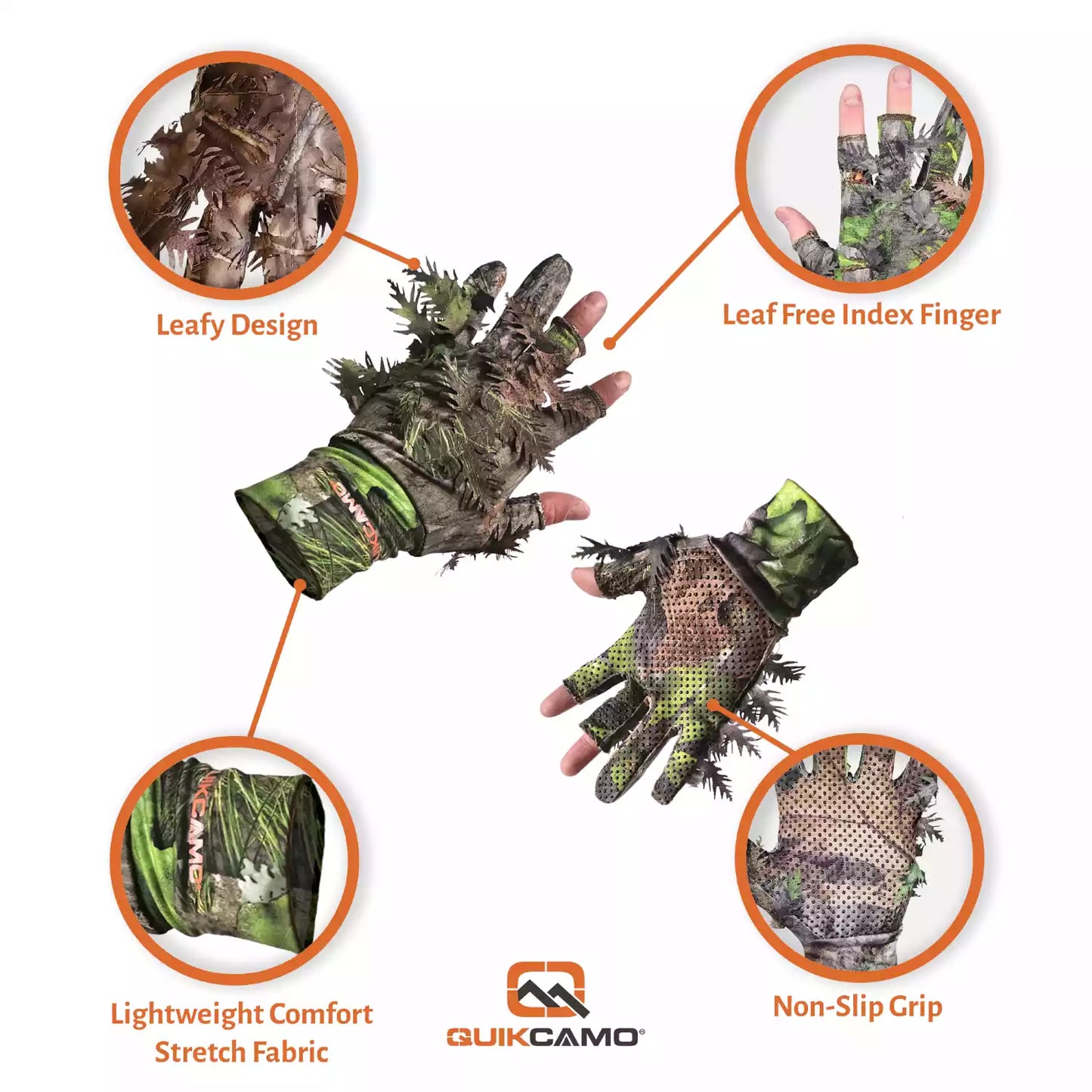 Ecotone Beaupré - Gants de chasse camouflage Ecotone Beaupré - Gants de chasse camouflage