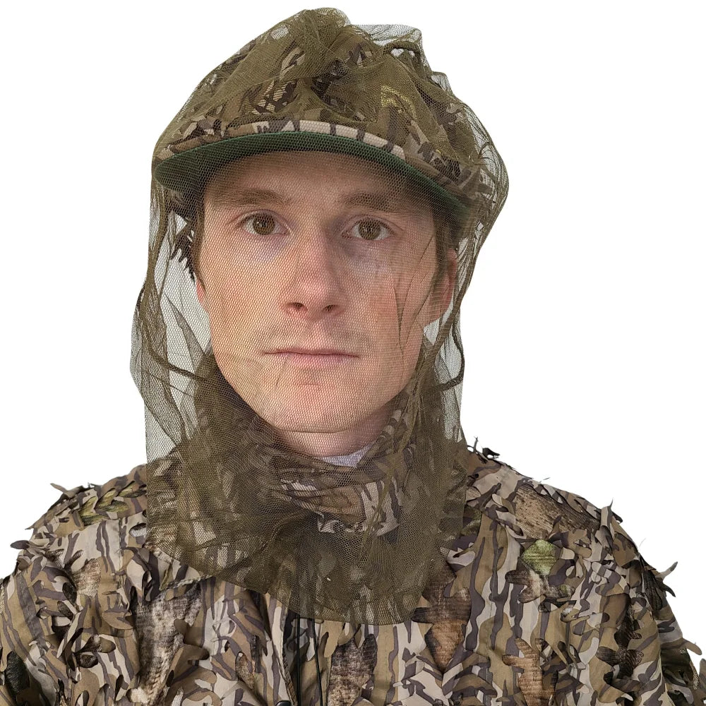 Bug Insect and Mosquito Head Net (One Size Fits All) - 