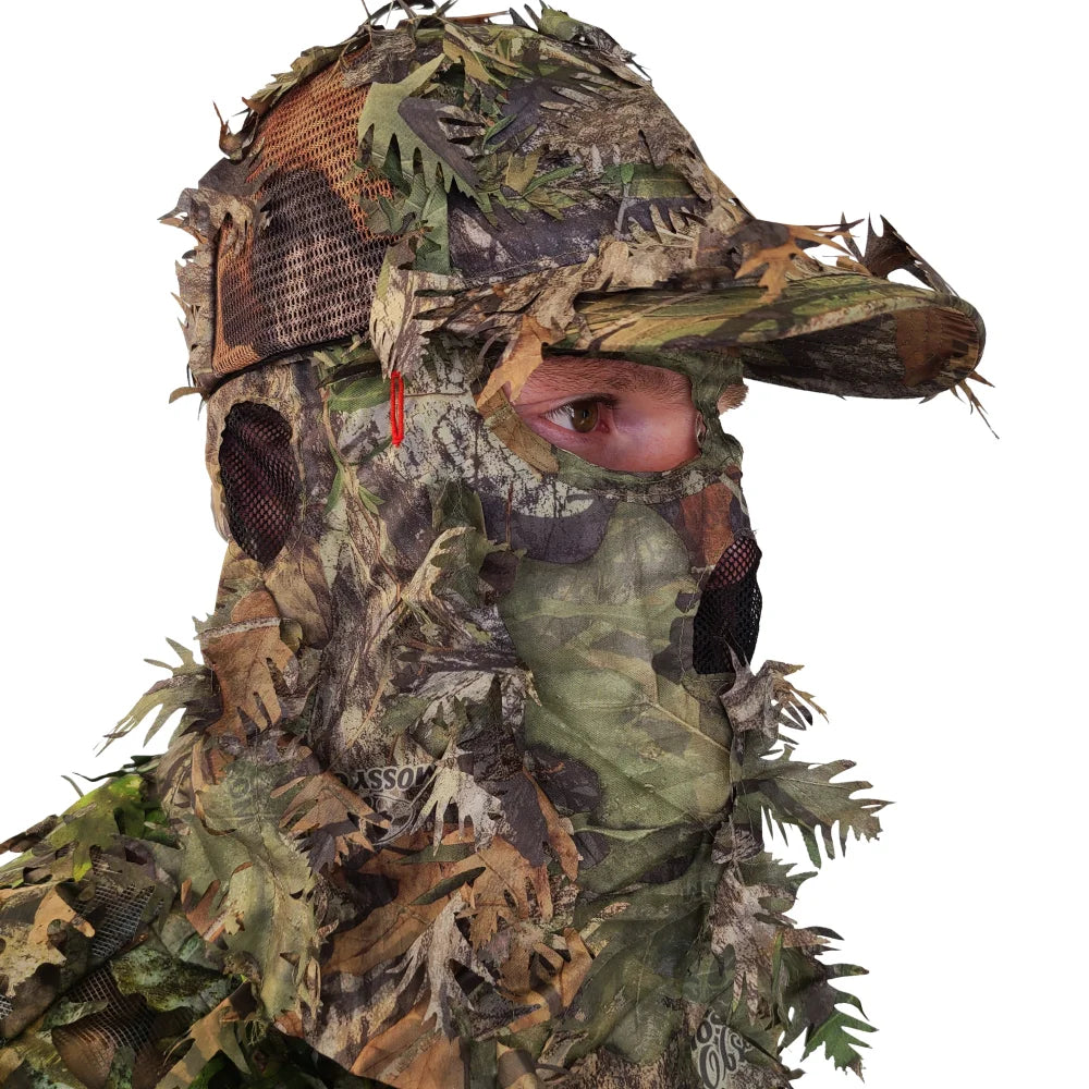 Mossy Oak & Realtree Leafy Camo Face Mask Hats (Adjustable OSFM) – QuikCamo