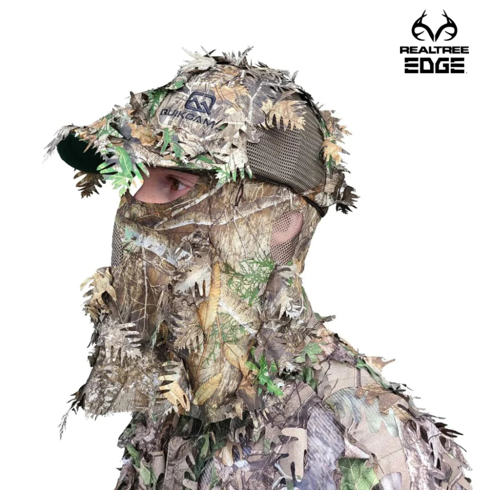 Realtree Edge 3D Leafy Front Face Mask Hat