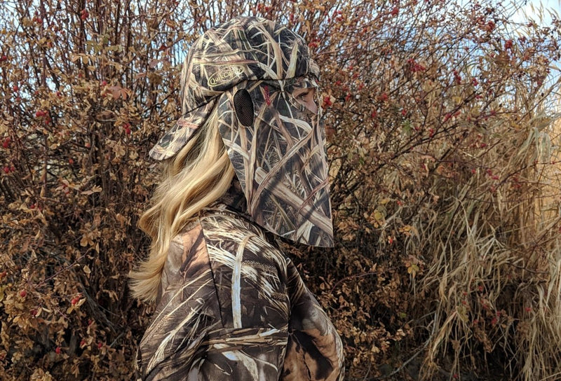 Mossy Oak Shadow Grass Blades | Camo Hat and Rear Face Concealment (59cm)
