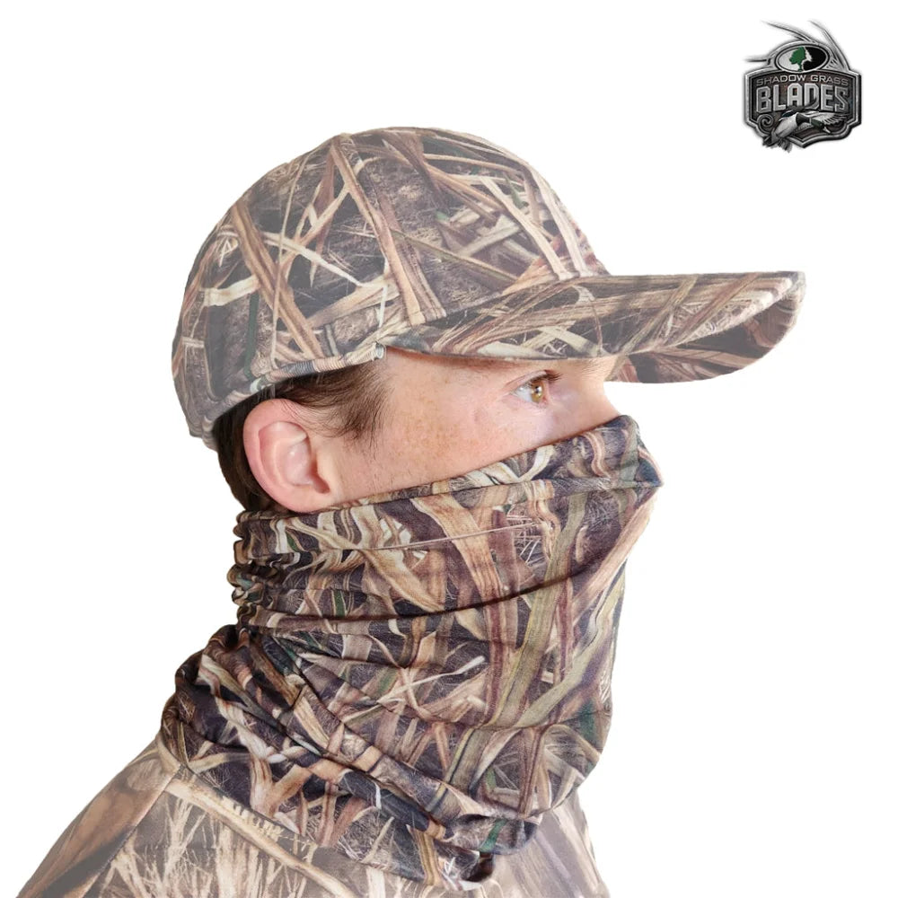 Face Mask Gaiter (Mossy Oak and Realtree One Size Fits All) 