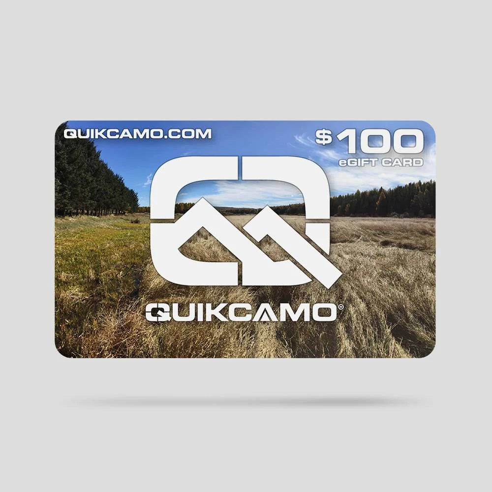 QuikCamo eGift Cards - $100.00 - Gift Card