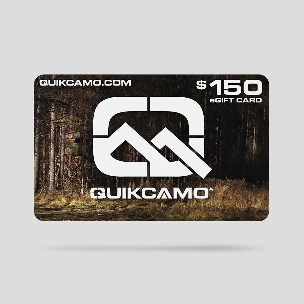 QuikCamo eGift Cards - $150 - Gift Card