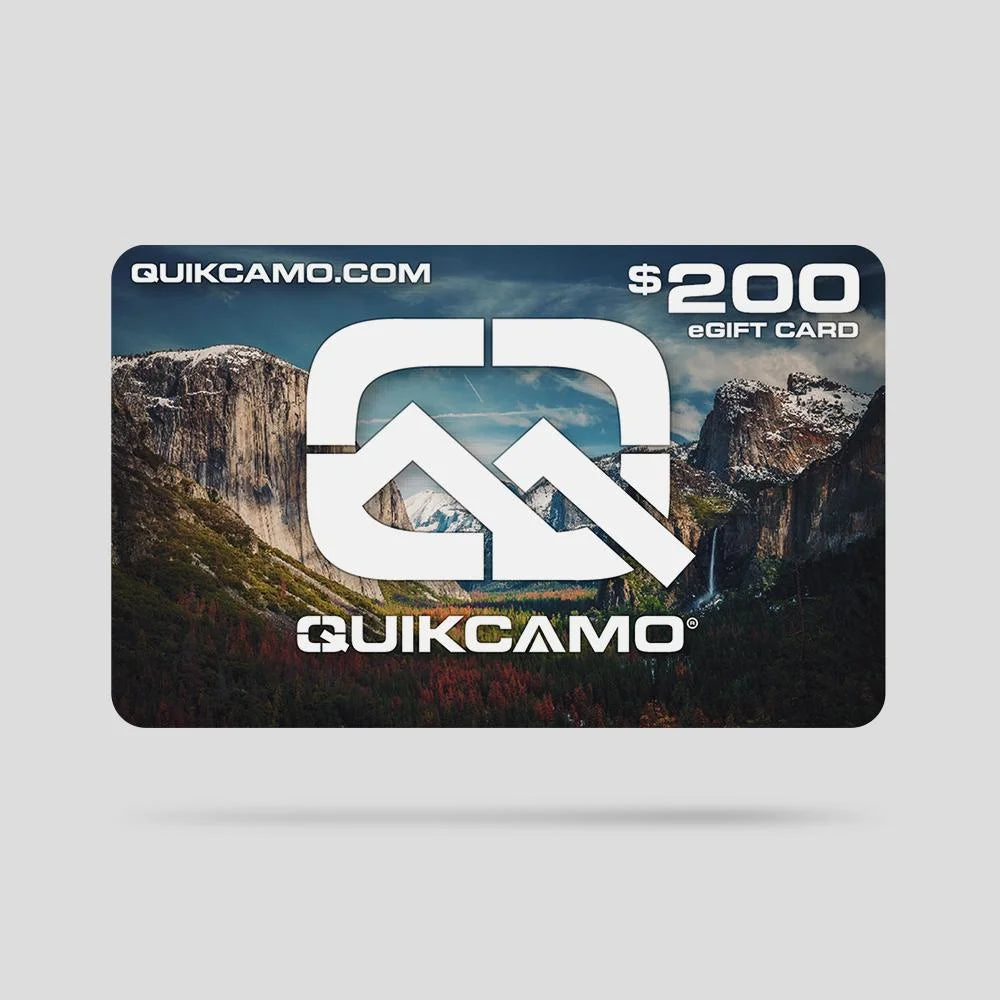 QuikCamo eGift Cards - $200.00 - Gift Card